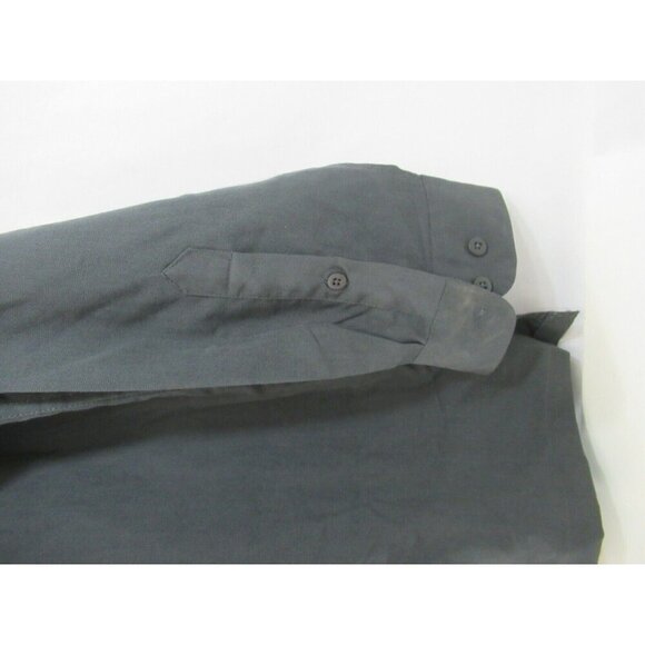 Stormtech Shirt Button Down Long Sleeve Large Cinder Grey New NWT Casual Mens - Picture 5 of 12